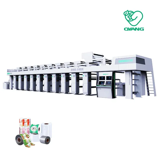 High Performance Automatic Servo System Rotogravure Price Gravure Paper Printing Machine Onl-400els