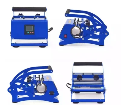 Popolare macchina Cricut, pressa di calore rotativa manuale a cilindro dritto per macchina per tazze, stampa e stampante a sublimazione Chaud e calore
